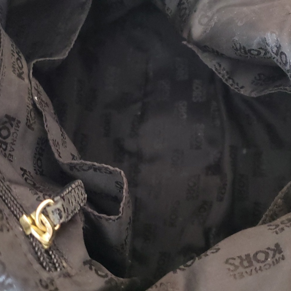 Michael Kors Patent Python Embossed Leather Chain… - image 7